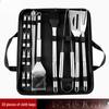 ZISIZ 20-Piece Multi-functional BBQ Tool Set