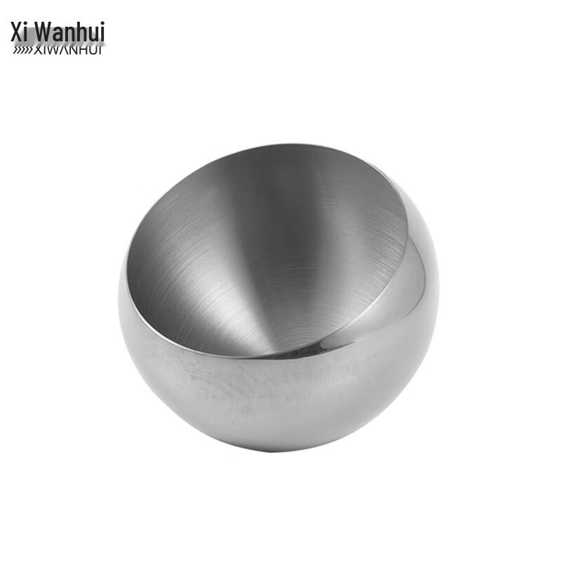 

Stainless Steel Slanted Serving Bowl 14cm