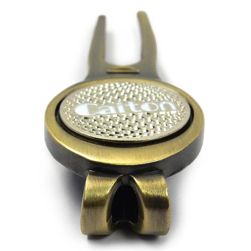 for Golfer Putting Green Fork Silver Golf Divot Tool Golf Marker Pitch Golf Pitchfork Ball Fork