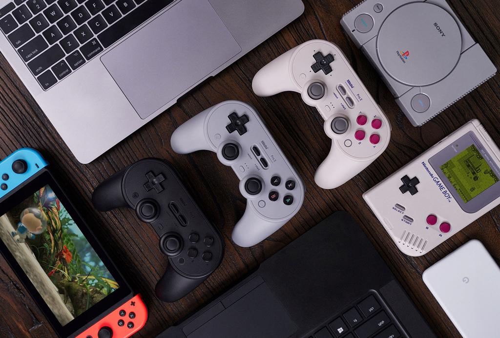 Gamepad bezprzewodowy 8Bitdo Pro 2 Hall Effect Bluetooth PC/Android/Switch
