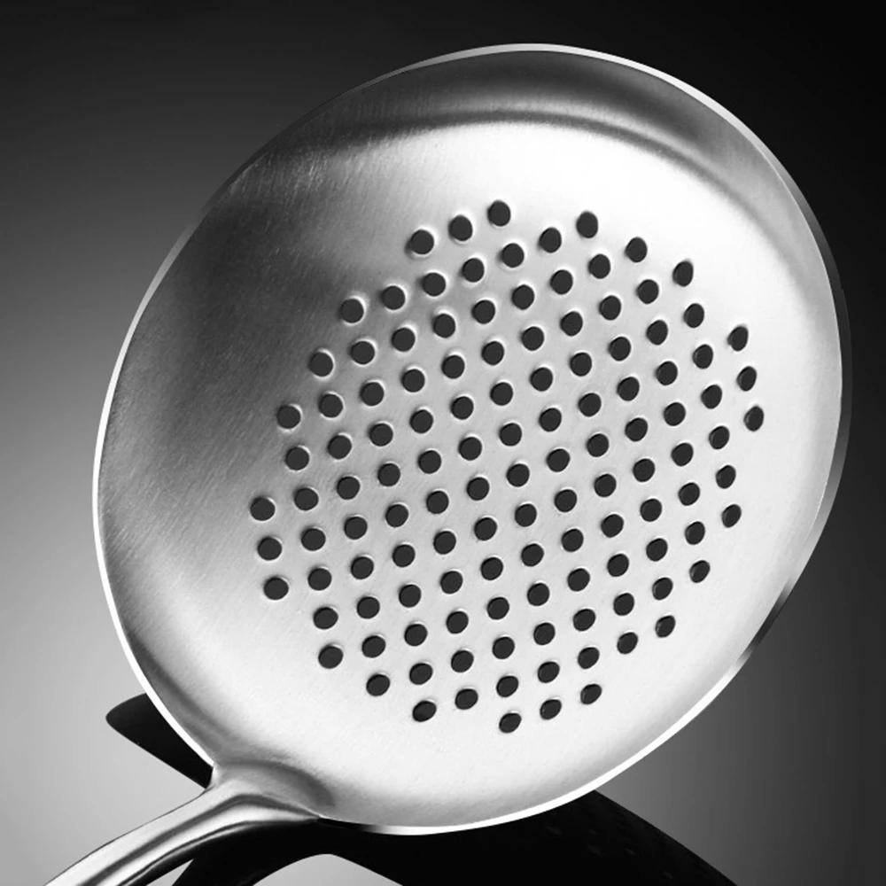 4ks Nerezová špachtle Lžíce Dřevěná rukojeť Lopatka na vaření Naběračka Kuchyňské náčiní Pečení Nástroje na vaření Kuchyňské nádobí Nádobí