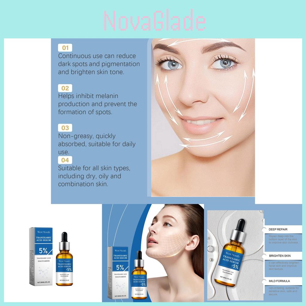 West Month Brightening Serum For Radiant Hydration And Nourishing Moisture 30ml