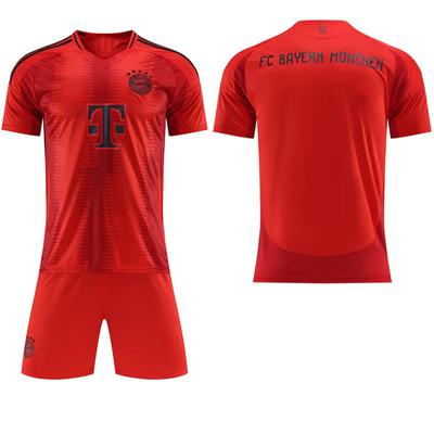 2024-25 Bayern Červený domácí dres #9 Kane #25 Müller Fotbalové dresy