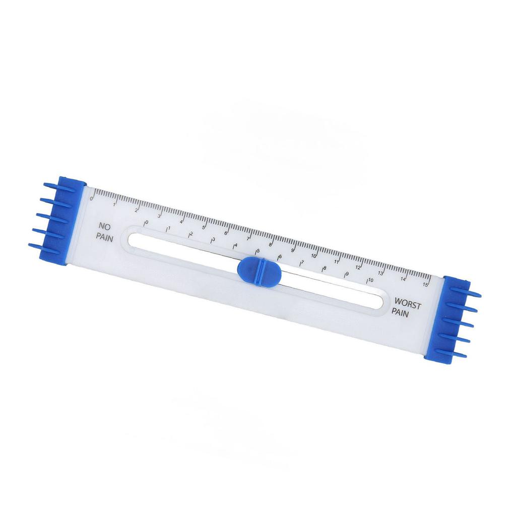 Medizinische Schmerzskala Gesichtsbemalungsmuster Kunststofftest Schmerzbewertungsskala für Krankenhaus