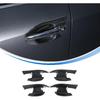 Exterior Door Bowl Cover Trim Compatible with S-ubaru Outback 2021-2024 Accessories, ABS Car Outer Door Handle Bowl Scratch Protector 4Pcs (Carbon