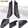 Gloss Black Rear Bumper Lip Splitter Diffuser Set For Infiniti G37 Q50 Q60 Q70