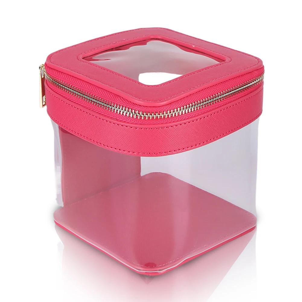 Women Cute Toiletry Bag Waterproof Cosmetic Organizer Bag Portable Zipper Cosmetic Bag for Home Business Trip