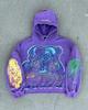 New digital 3D printing zipper Y2K sweater jacket for men and women