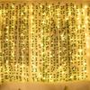 2 Meters LED Light String Artificial Green Vine Home Christmas Wedding Bridal Garden Hanging Green Plants Party DIY Decoration