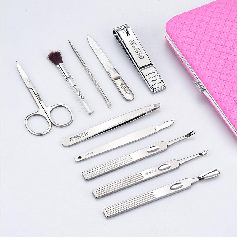 Nail Clipper Set with Leather Bag - Small Blemish