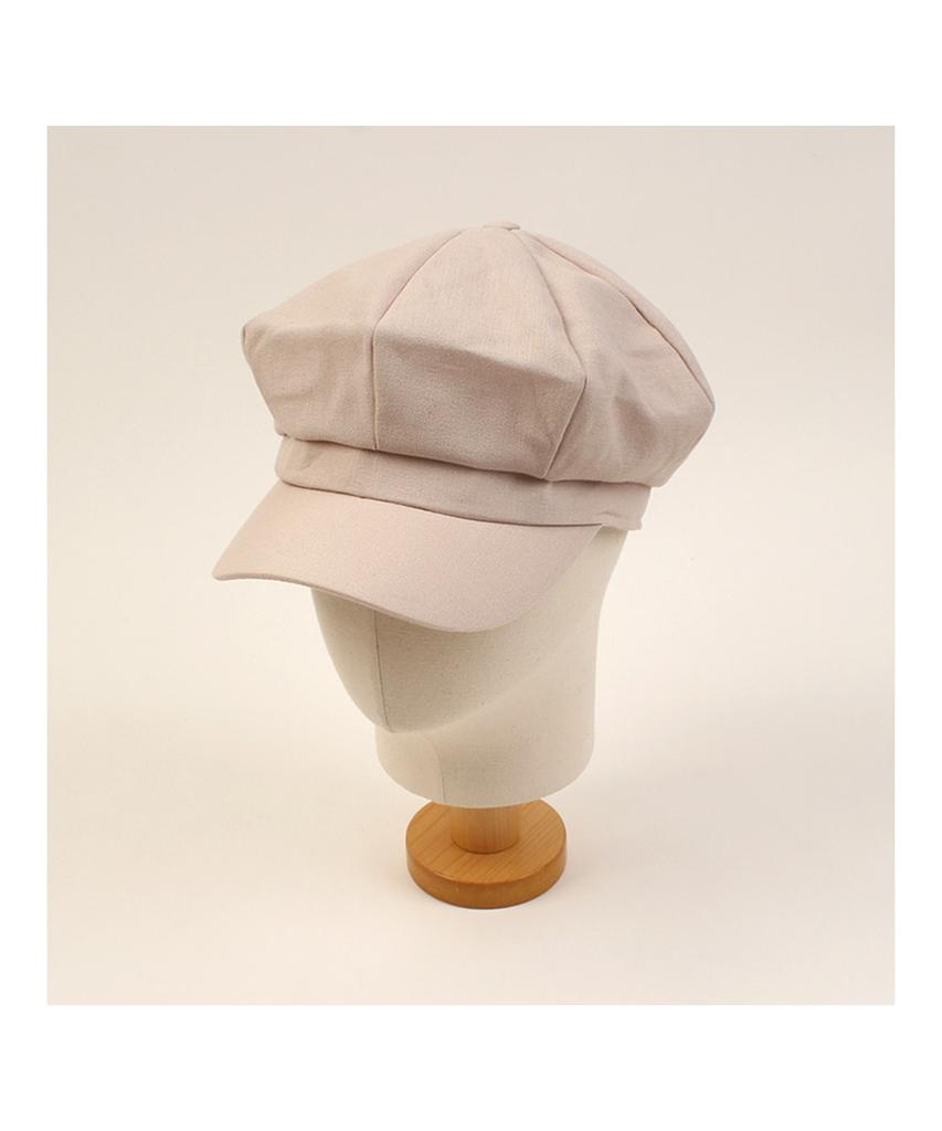 Yunibeosyeolkemiseuteuli Cool Beige Linen Newsboy Cap
