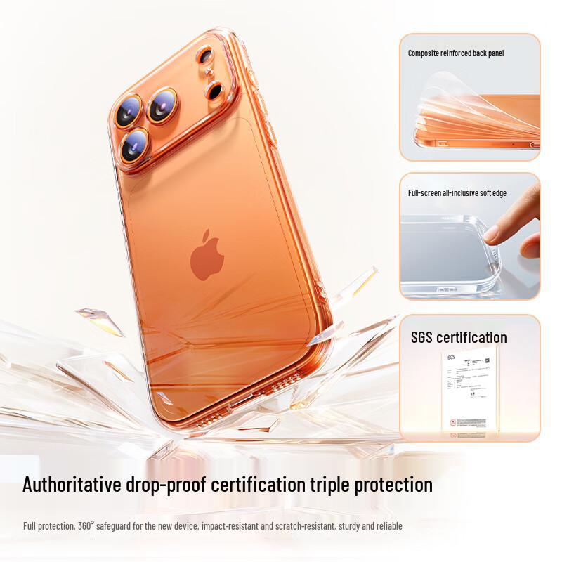 Ugreen iPhone 17 Pro Transparent Anti-Yellowing Case