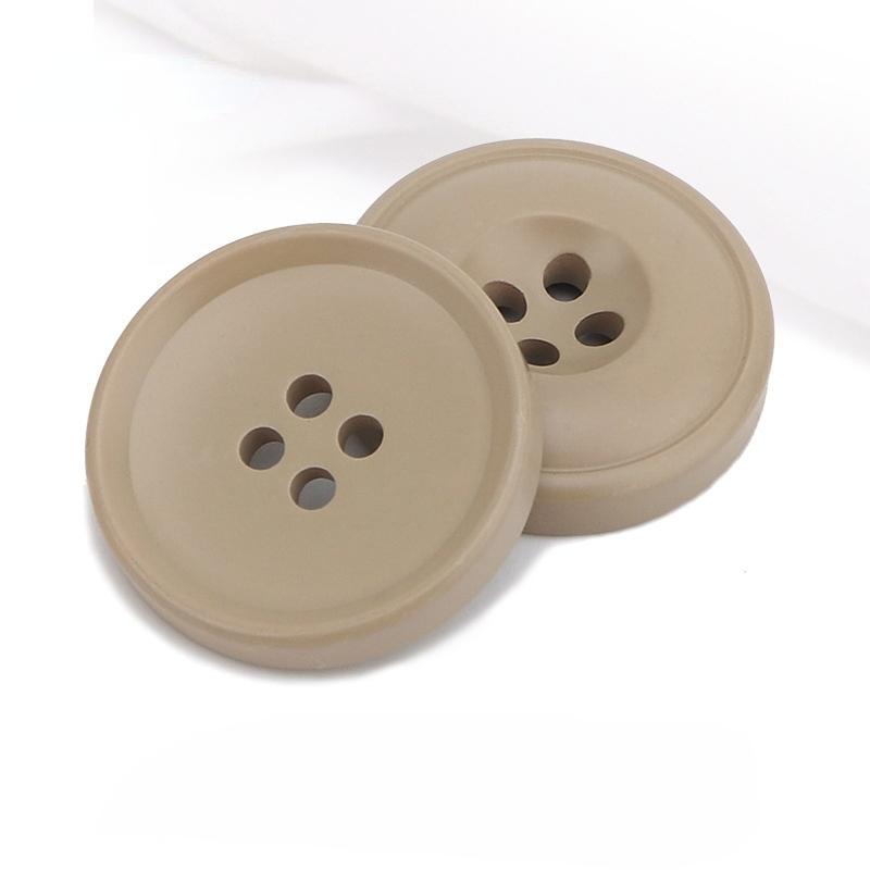 Velký Kulatý 4 Dírkový Pryskyřičný Šicí Knoflík Černý Bílý Červený Knoflíky Scrapbooking Pro DIY Řemesla Oblečení Kabát Svetr Dekor 25/27Mm