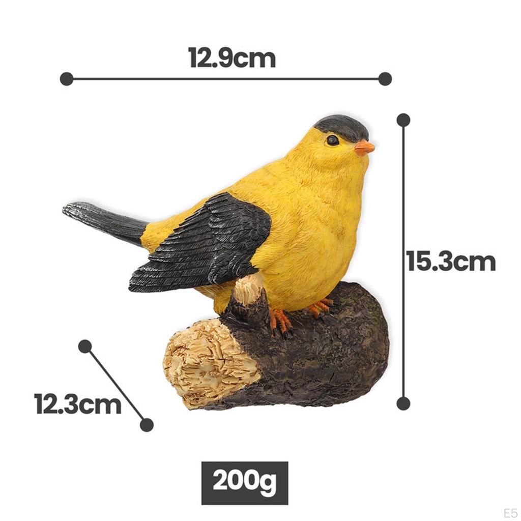 Figure Artificial Birds Garden Figurine Small Ration Animal Toys for