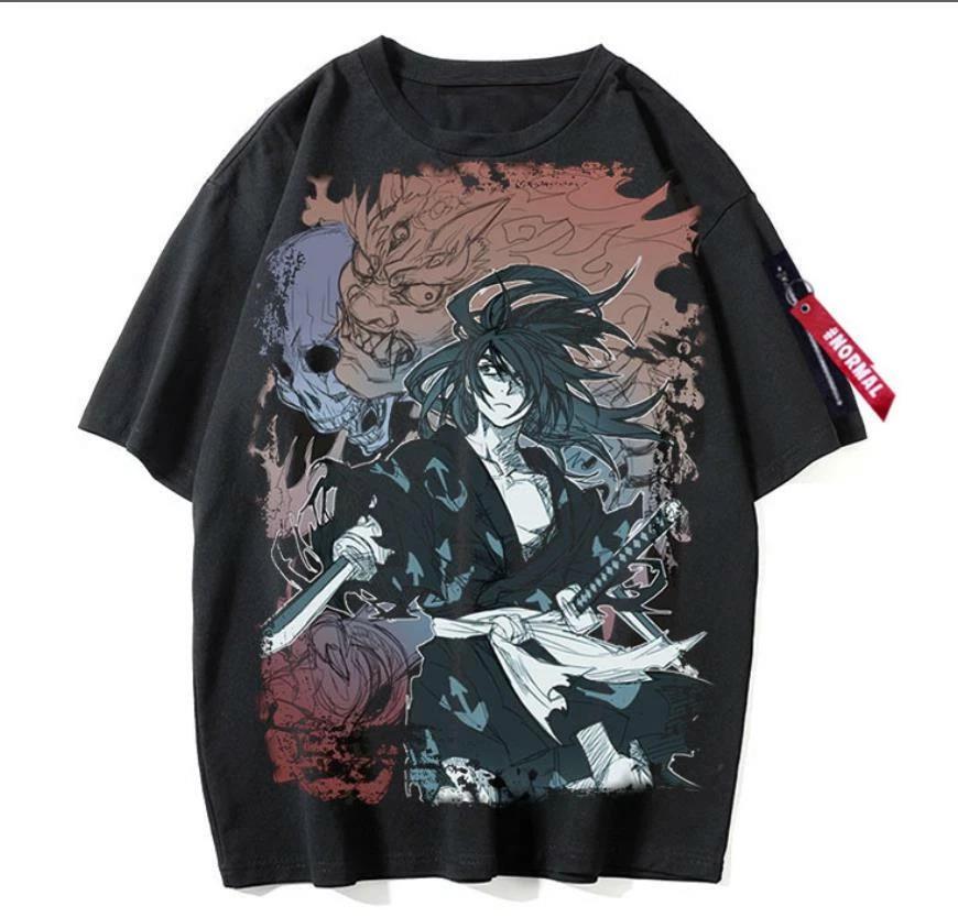 DORORO косплей аниме манга стритвир футболка рубашка майка полиэстер 3XL