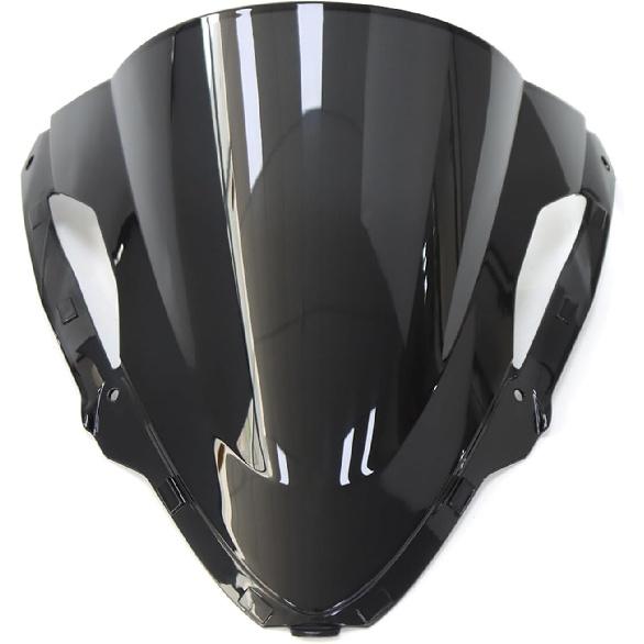 Motorcycle Windshield for N&INJA for ZX-6R 2024 2025 2026 Motorcycle Windscreen Windshield Deflectors Double Shield Protector Windscreen чёрный