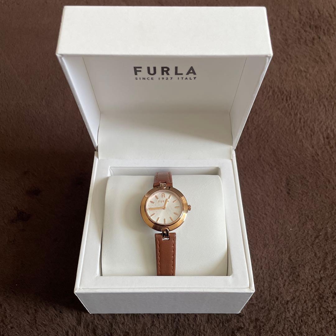 Used Price reduction  Beautiful item  FURLA wristwatch brown