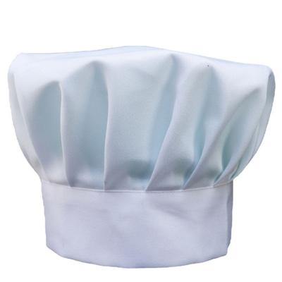 Cucina Catering Lavoro Cappello da cuoco Uomo Donna Tinta unita Bianco Cappello da cuoco Anti perdita di capelli Cottura Costume da cucina Cappello