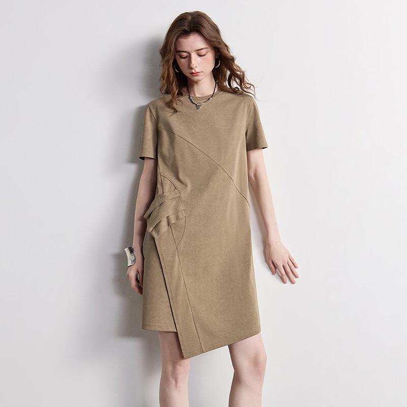 Chuyu Women's Batik Style Loose Fit T-Shirt Dress