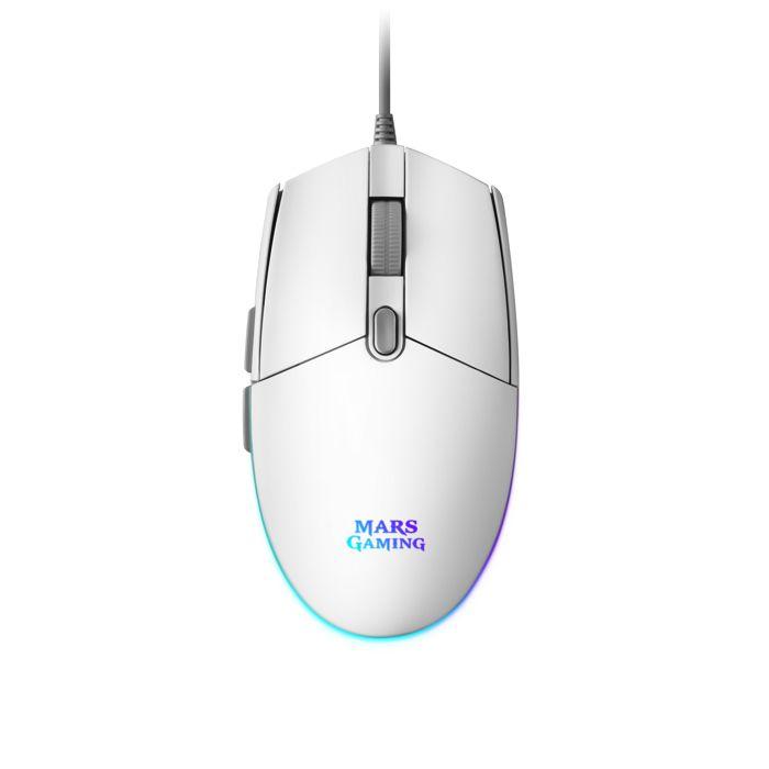 Souris Gamer - Mars Gaming - MMGW - RGB Flow - Anti-Glisse - 3200DPI