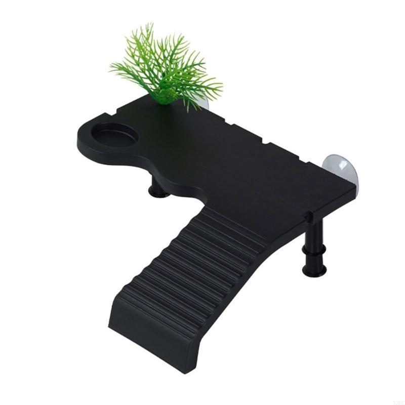 Durability Plastomer Turtles Rest Platform Easyly Install Turtles Sun Deck for Safe Sunbathing and Playing X3UC