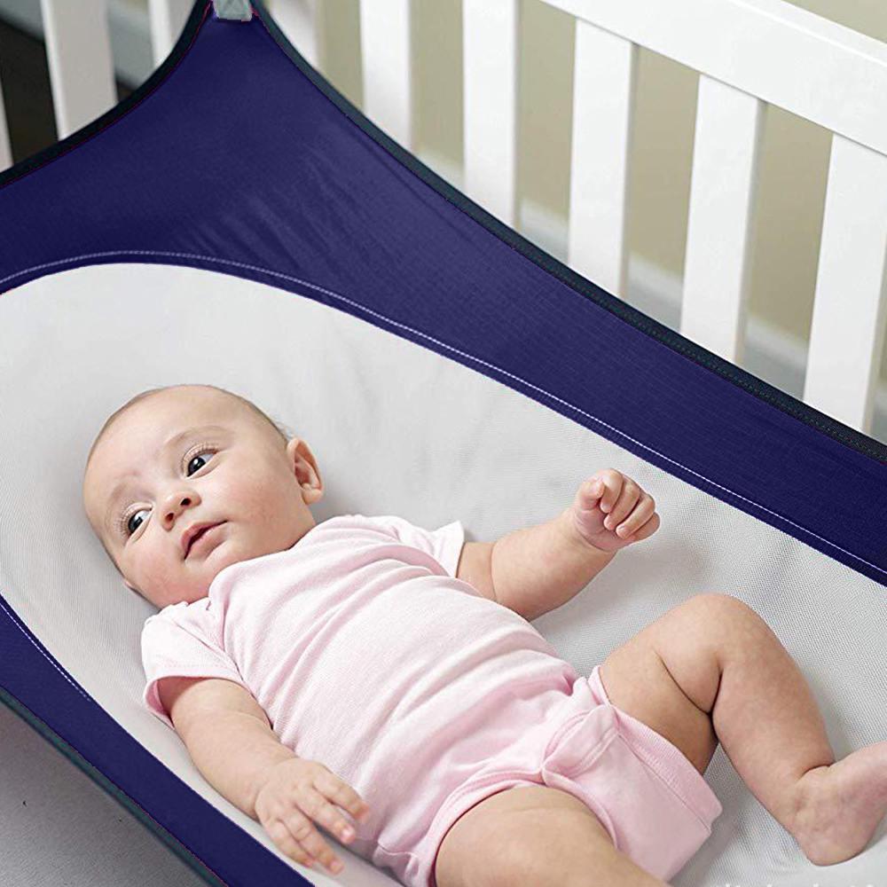 Buy Baby Hammock Newborn Infant Elastic Detachable Baby Crib Portable Safe Sleep Bed at
