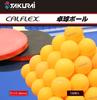 Sakurai Calflex Table Tennis Balls, Training Balls, 120 Balls, Orange, CTB-120 OG