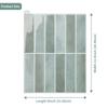 Adesivo Murale Impermeabile 3D Effetto Piastrella – Resistente a Olio, Autoadesivo, Alta Temperatura per Ristrutturazioni di Cucina, Bagno e Caffetteria.