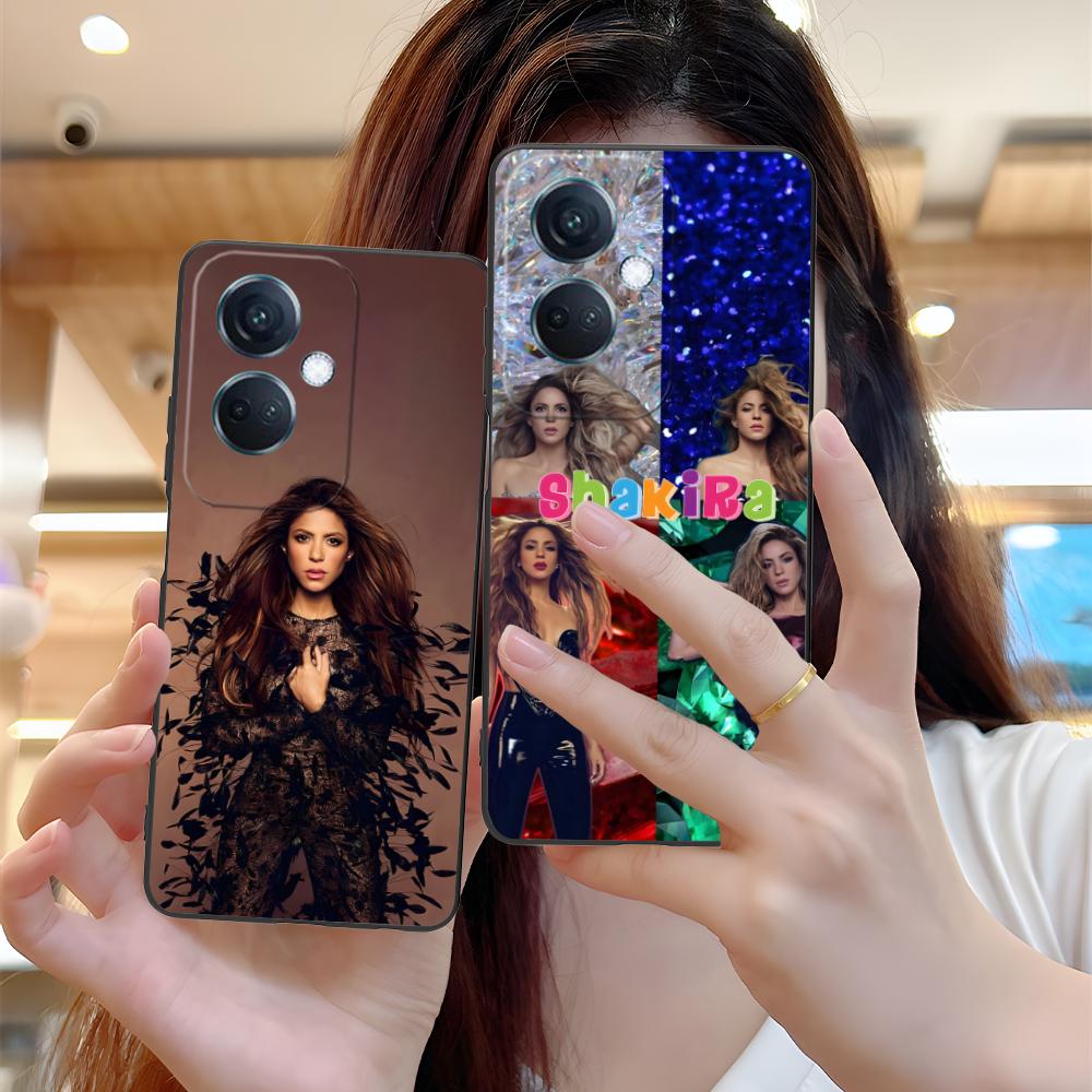 Shakira Fashion Mobile Phone Case for OPPO Reno 14 13 12 11 10 9 8 7 6 5 F T Pro 5G Colorful Printing Cover Cover Pretty Luxury