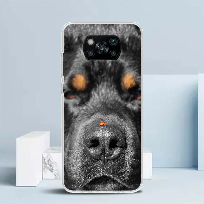 

Rottweiler Dog Soft Cover for Xiaomi Poco F7 Ultra X7 X6 X5 Pro M7 Phone Case Redmi 15 15C 13 13C 12 12C 10 10C Print Shell Poco Xiaomi Poco X7 Pro