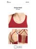 Women's Shockproof Criss-Cross Back Sports Bra – Dry, Refreshing, Push-Up Design for Outdoor Yoga