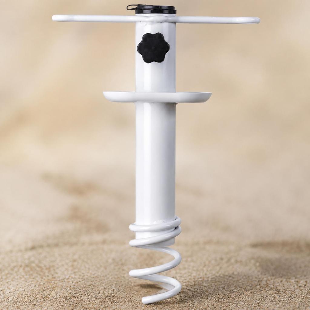 Ground Anchor Heavy Duty Beach Umbrella with Cross Handle