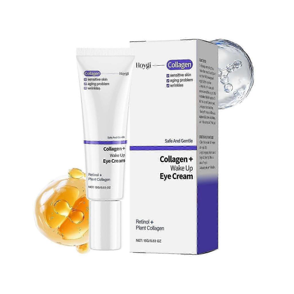 Retinol Eye Cream for Anti-Aging Firming, Hydrating & Wrinkle Reduction with Soy Protein & Vitamin E Gentle, Effective Solution for Tighter, Smoothe