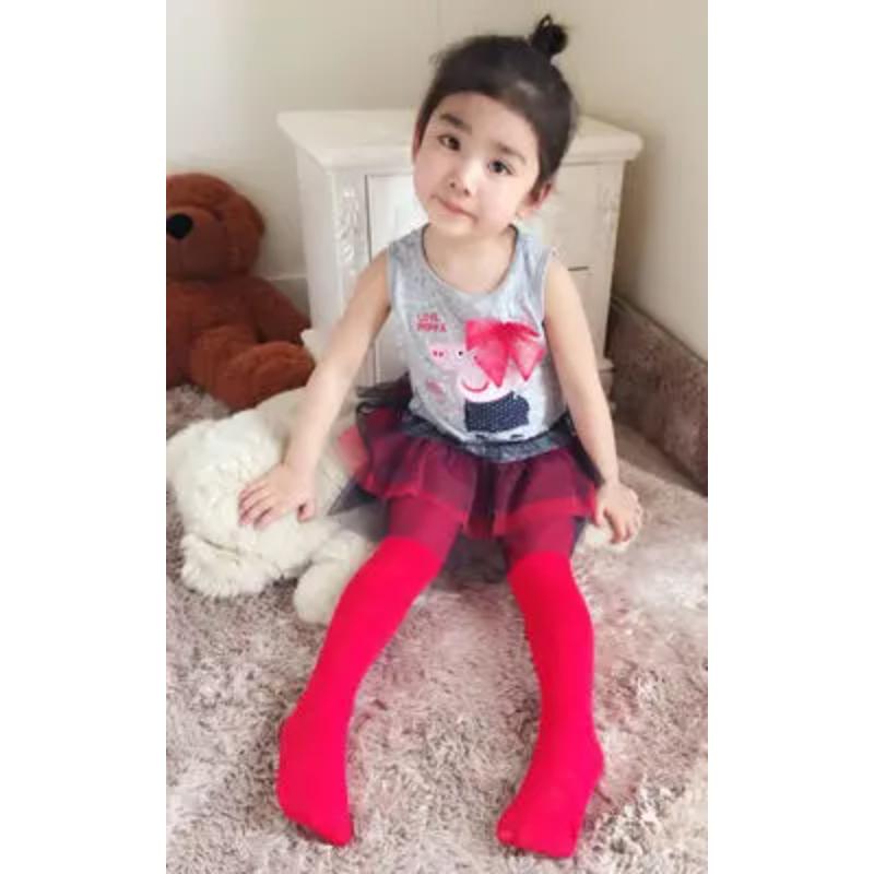 Collants de Balé para Meninas Crianças Uma Seção Fina Moda Veludo Meias Bebê Sólidas Pretas Brancas