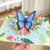 Handmade Teachers Day Cards Colorful Gratitude Card 3D Butterfly Greeting Card  Teacher's Day