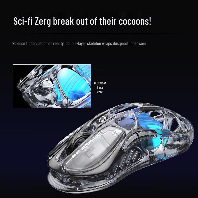 GravaStar Cocoon M2 Tri-Mode Gaming Mouse