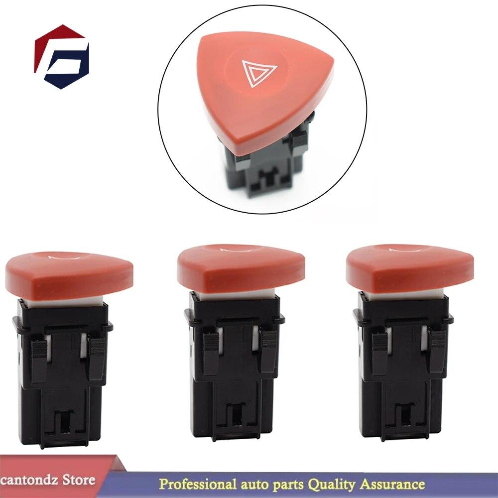 

Кнопка включения аварийной сигнализации для Renault Master Laguna Trafic Escape Opel Vauxhall Movano Vivaro 8200442724 3 шт. 3 PCS