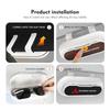 For Mitsubishi Car Logo Suede Mounted Sun Visor Glasses Case Sunglasses Organizer Box Outlander Pajero Sport Lancer EX ASX L200