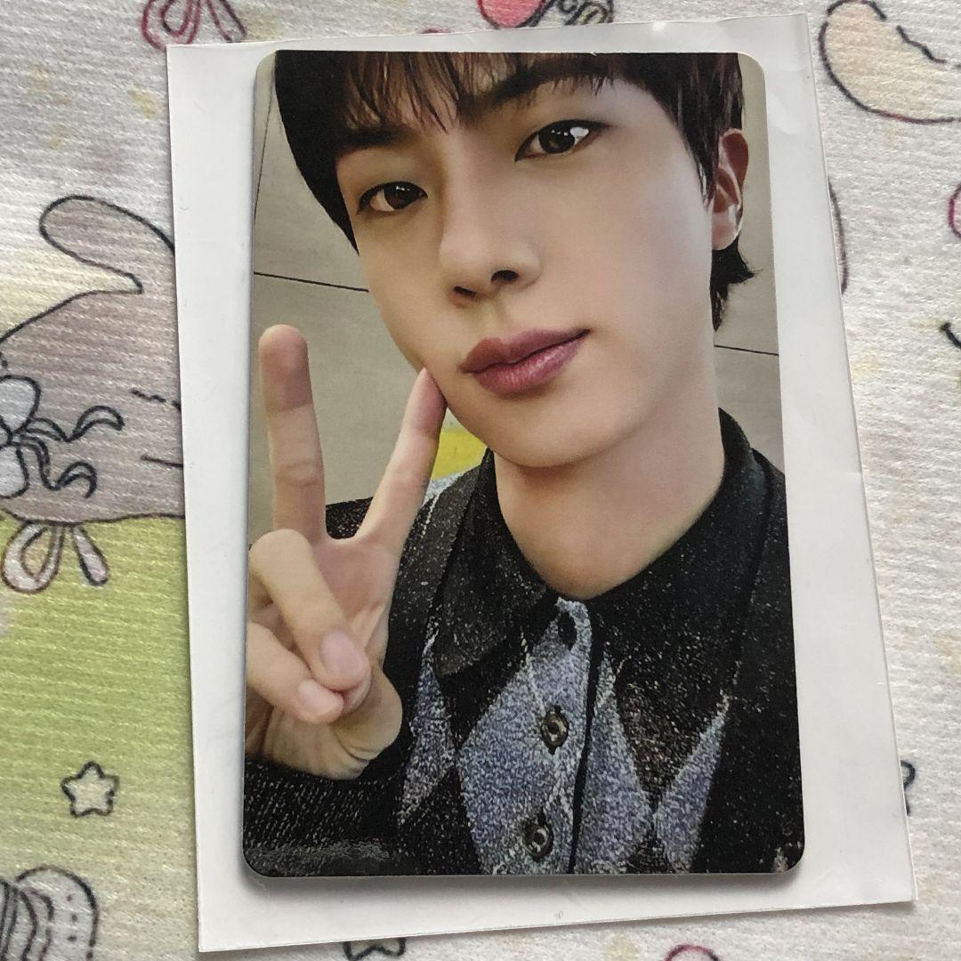 

[USED] BTS JIN Lottery Purchase Bonus Happy JPFC Winning Trading Card
