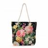 Multifunctional Flower  Printed Thick Rope Shoulder Beach Bag 7578 KTB