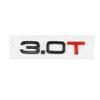 Car Sticker ABS 1.8T 2.0T 3.0T Displacement Logo Decals For  kcpn5 A2 A3 A4 A5 A6 A7 A8 Q2 Q3 Q5 Q7 S4 S3 RS4 Badge Emblems Parts