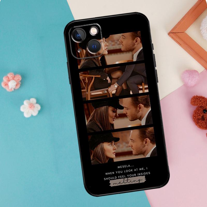 TV Sen Cal Kapimi Phone Case For iPhone 16 14 13 12 11 15 Pro Max Plus Mini XR 16e Funda Silicone Back Cover