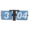Flip Clock PVC Stainless Steel Battery Powered Retro Mechanical Digital Automatic Flip Down Desk