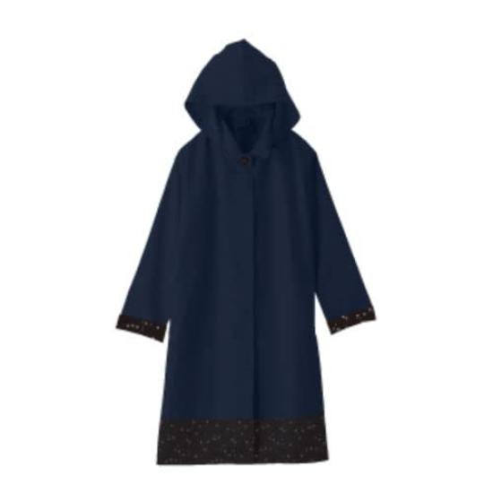 

Актуальные ТОВАРЫ Плащ Бальмакаан Пальто Темно-синий Свободный размер Женский