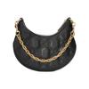 Gucci GG Matelassé Gold Logo Chain Canvas Backpack Leather Shoulder Bag Women Shoulder Bag Black 739736-UM8IG-1000