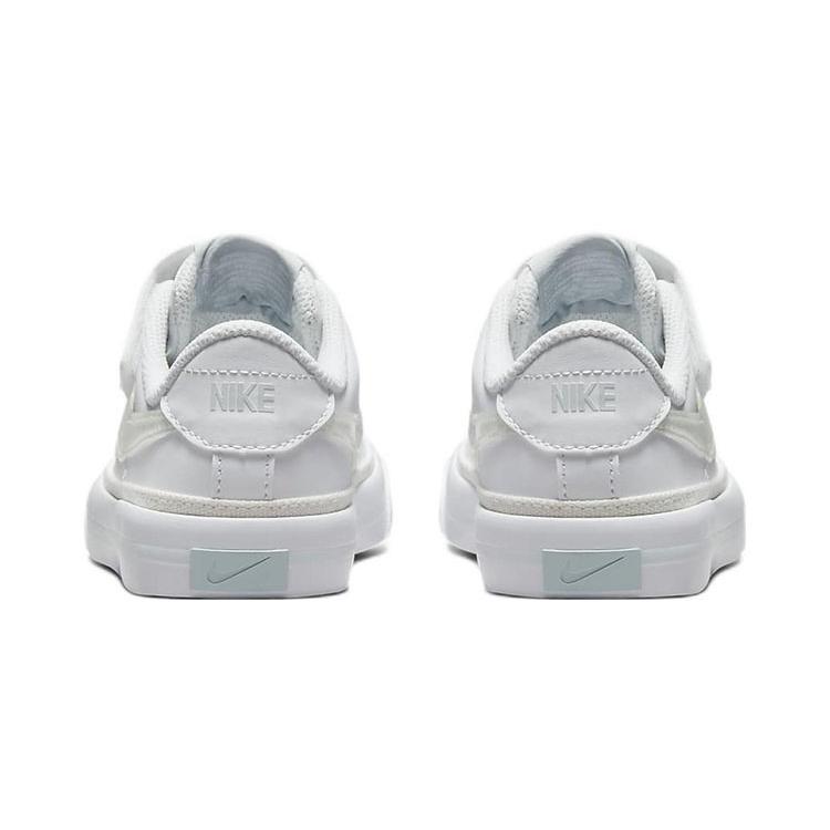 New Nike Court Legacy Low Top Skateboard Shoes White Children Aged 3 7 Years Old DA5381-114