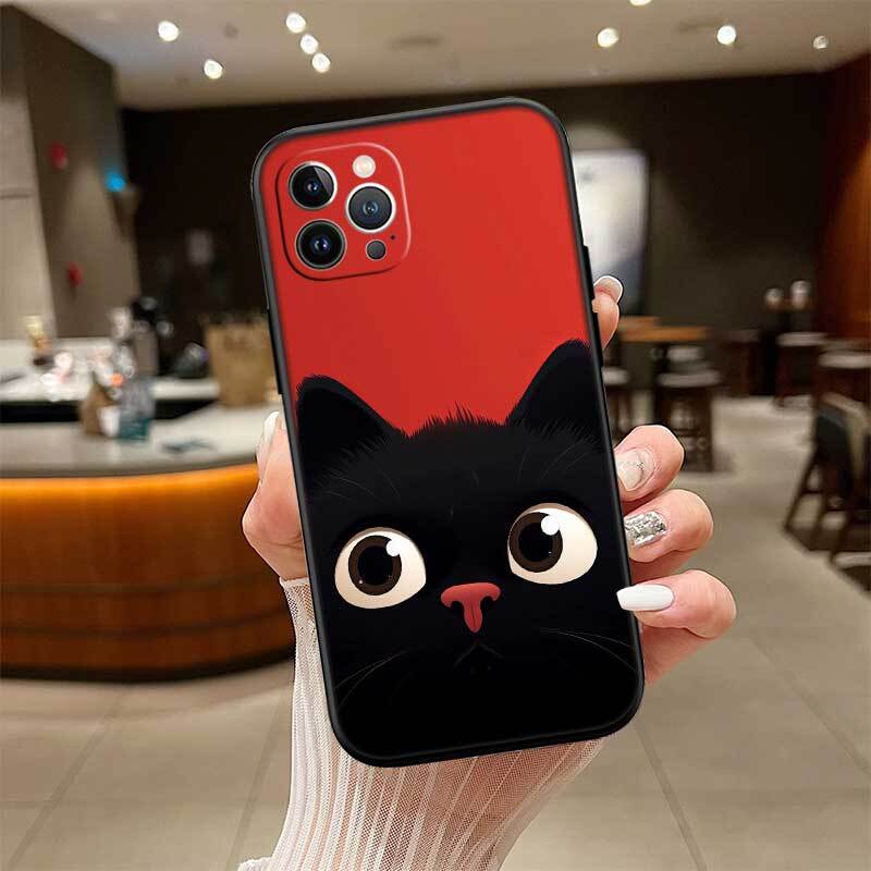 Cat Kitten Meow Case for Samsung Note 20 10 S25 Plus Ultra Lite FE M20 M21 M30 M31 M51 A11 A26 A51 A52 A53 A56 A70 A71 A72 A73