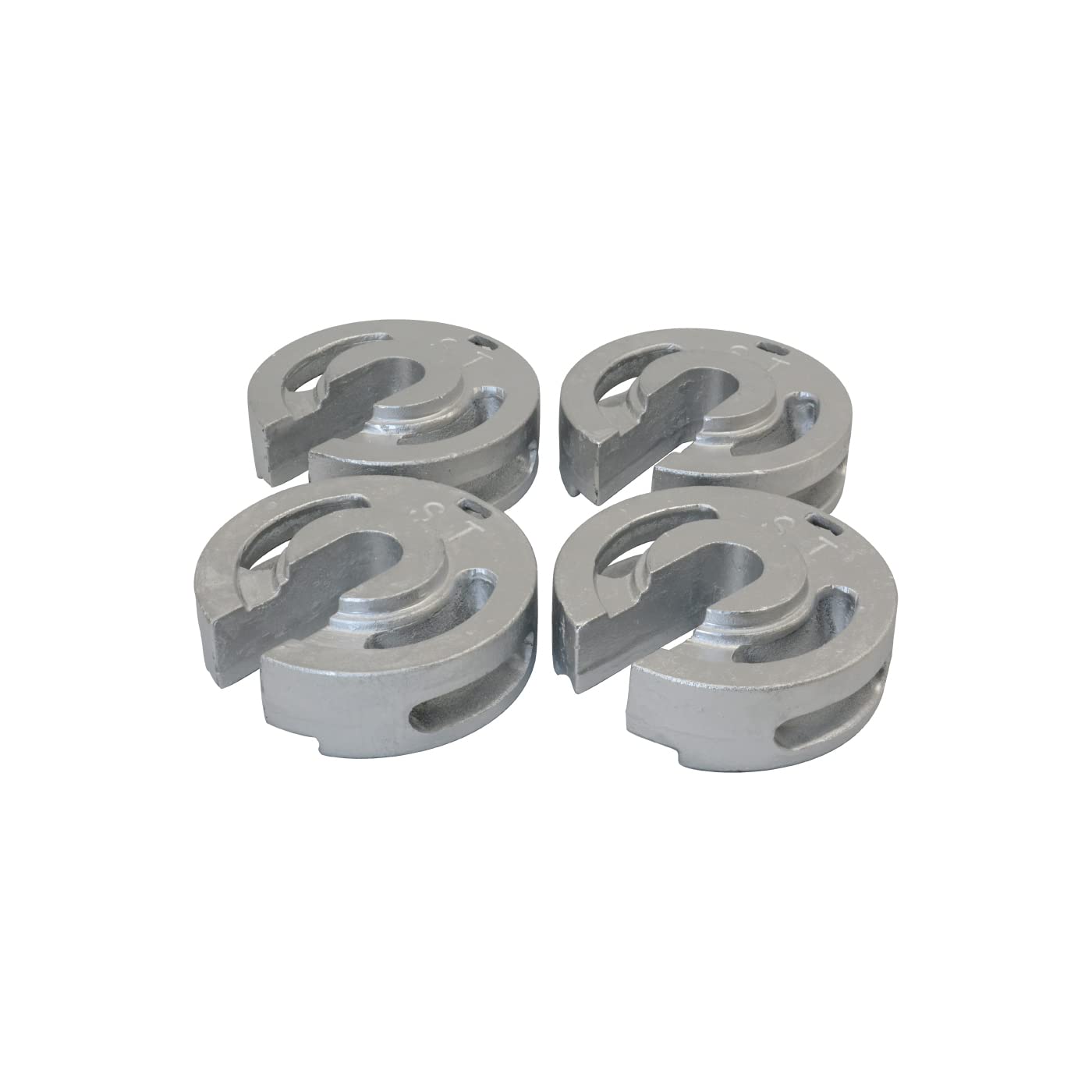 

shinanotent [ST Weight 20kg x 4 pcs] Tent Tarp Weight Cast Iron WindTyphoon Countermeasure StackableWeight Adjustable FallAccidentDisaster Prevention