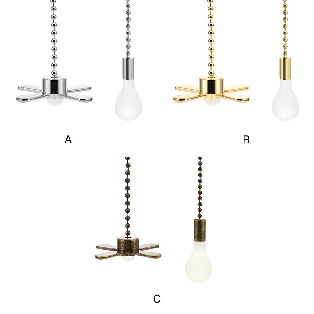 Metal Ceiling Fan Zipper For Easy Installation And Durable Ceiling Fan Chain Extenders Pull Chain