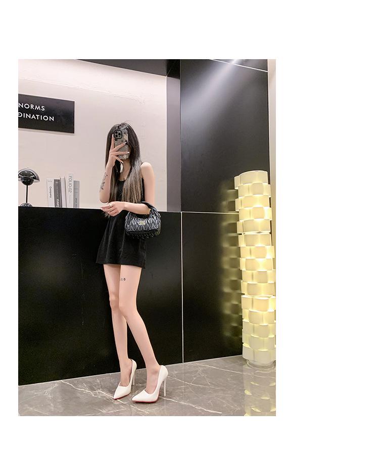 Popular Women's Red Bottom High Heels, Size 35-50, 12cm Stiletto, Large Size Professional Wedding Shoes